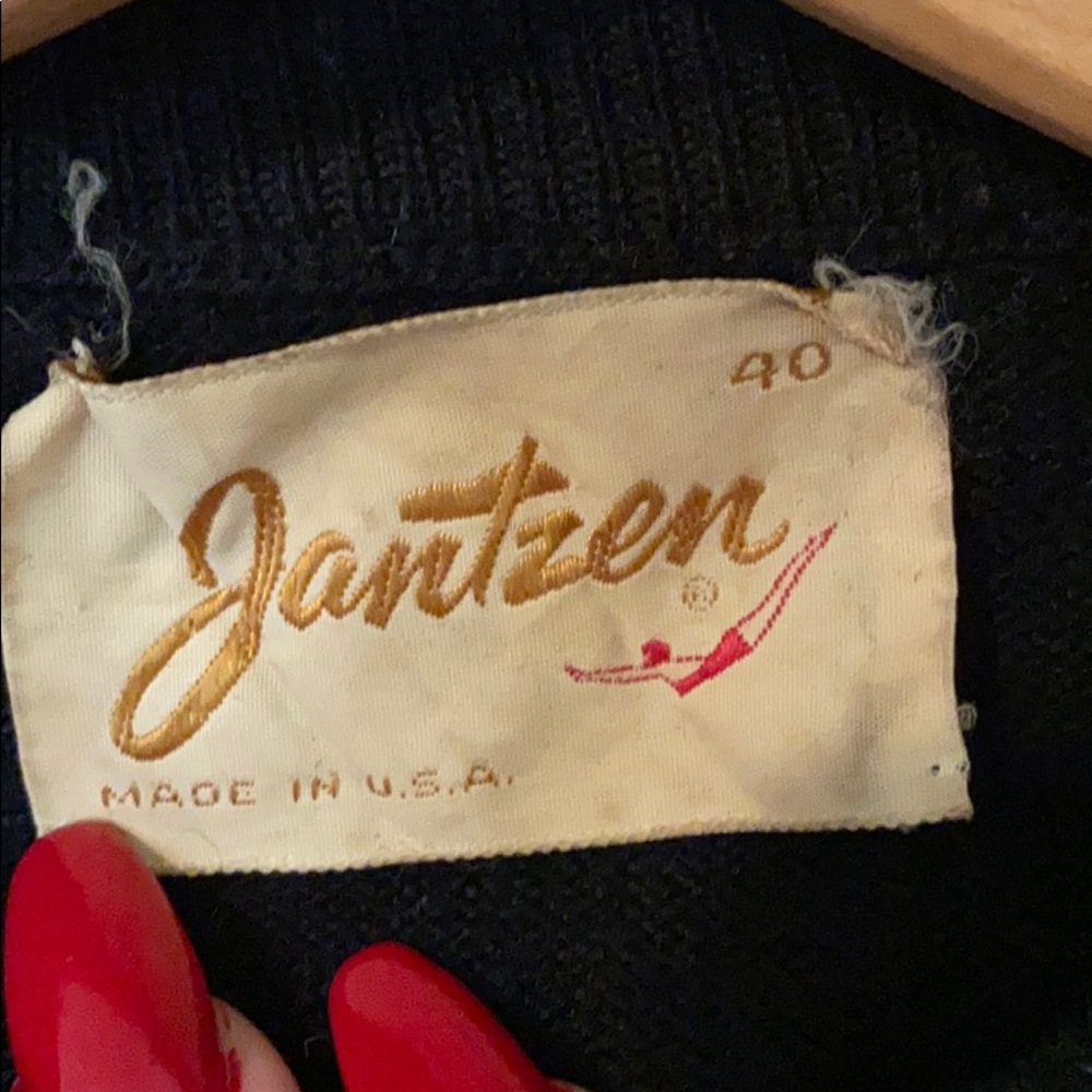 Vintage black cardigan - Picture 2 of 3